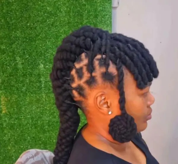 Dreadlocks & Haircut example 3