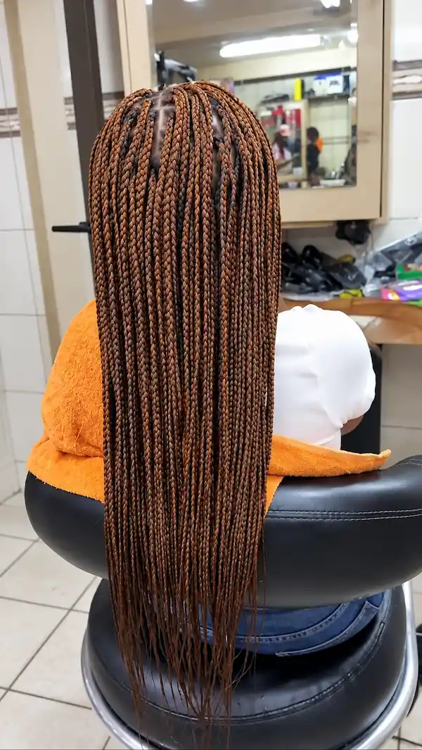 Knotless Braids example 3